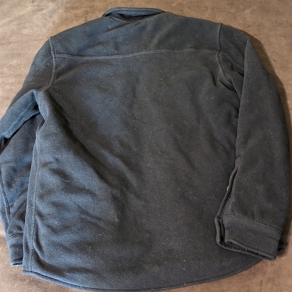 Distressed American Eagle fleece winter coat - Picture 4 of 5